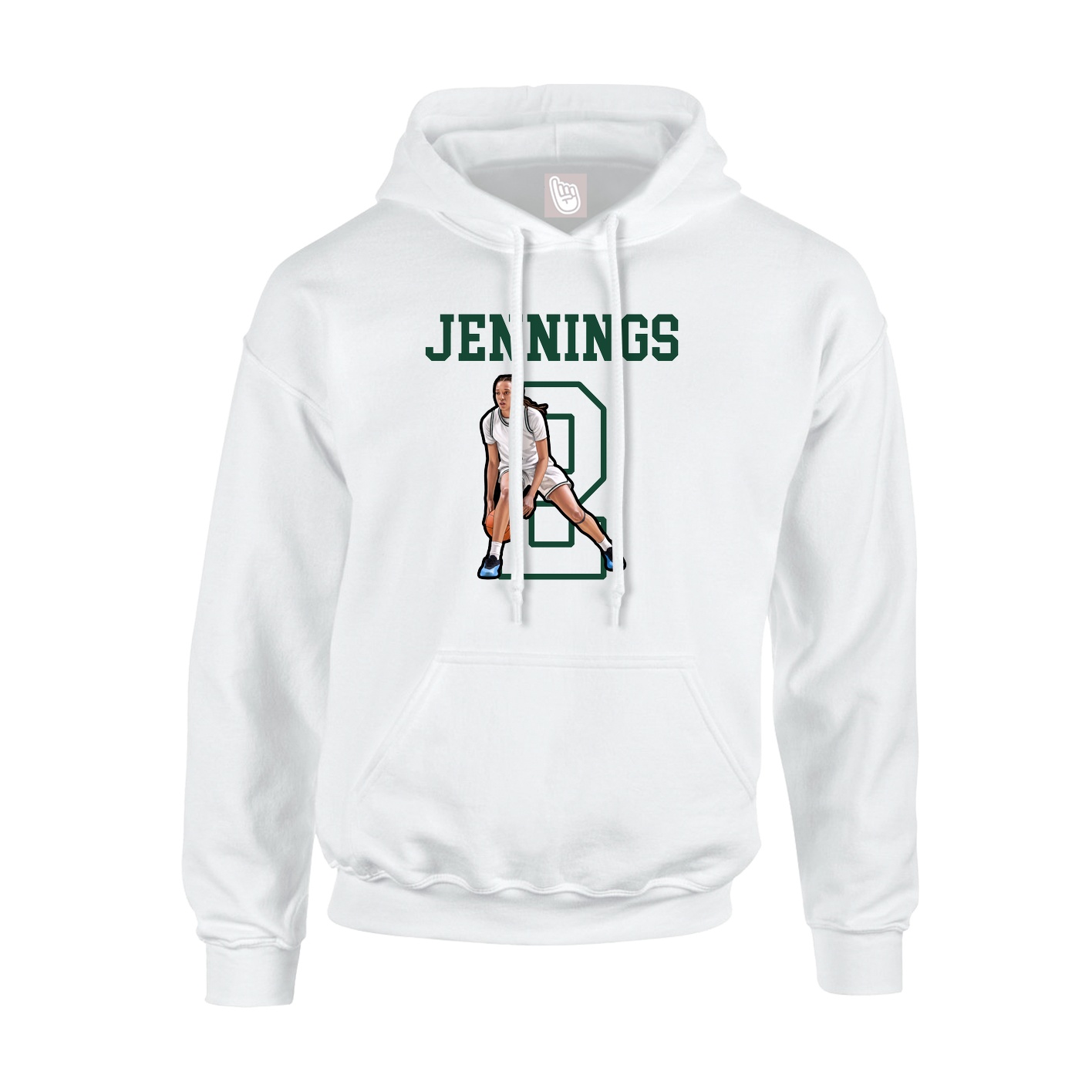 Youth Hoodie — Shirsey in White