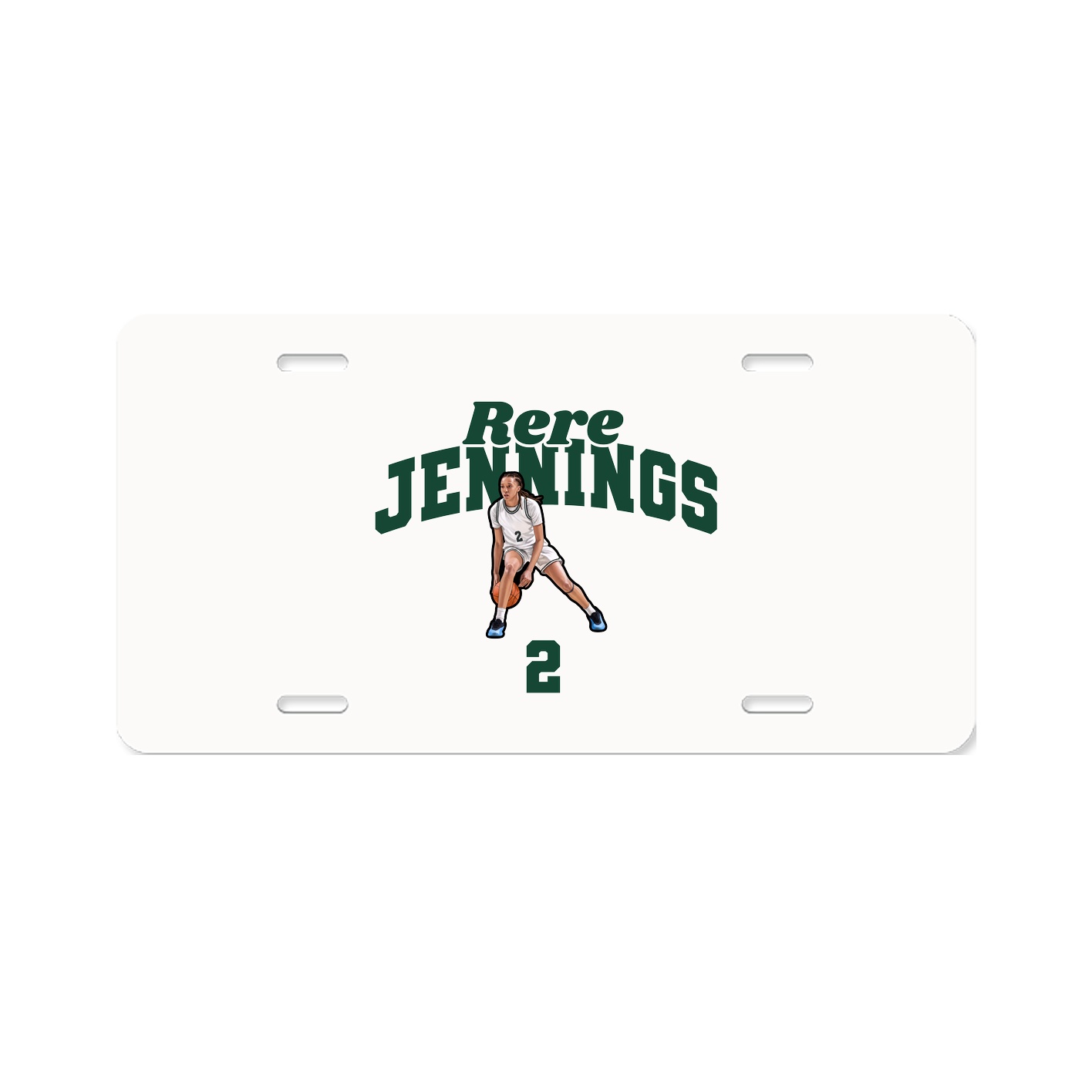 License Plate — Signature Arch in Classic