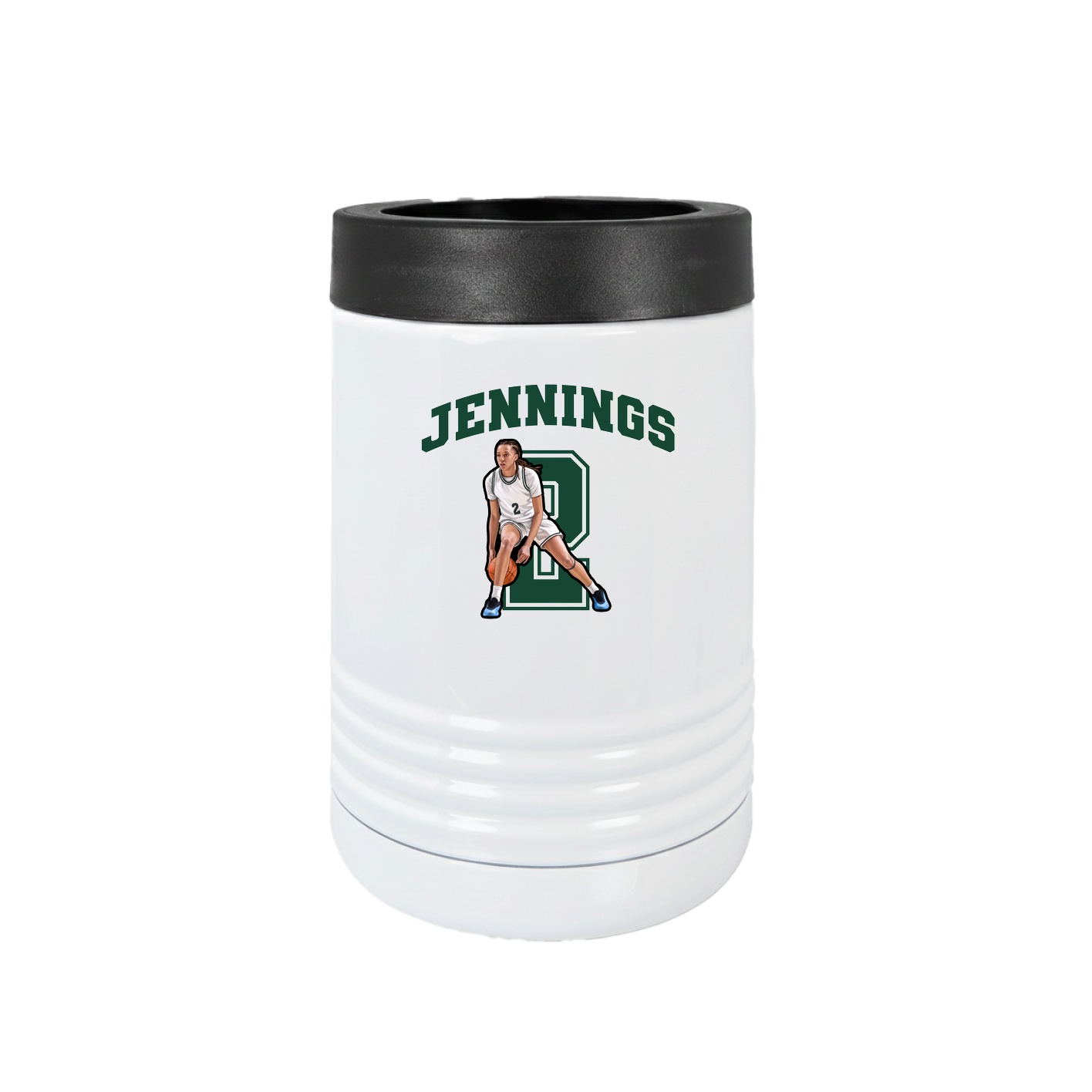 Beverage Holder — Number in White