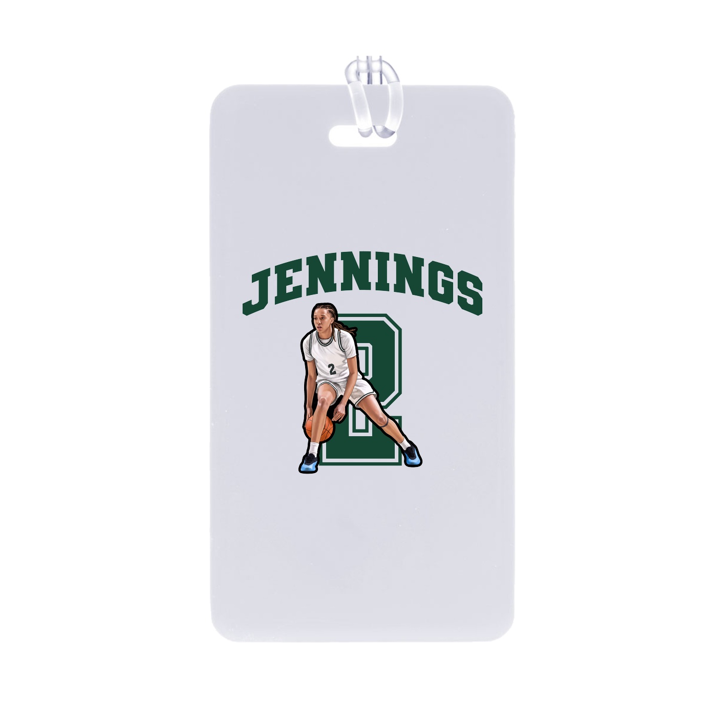 Bag Tag — Number in Classic