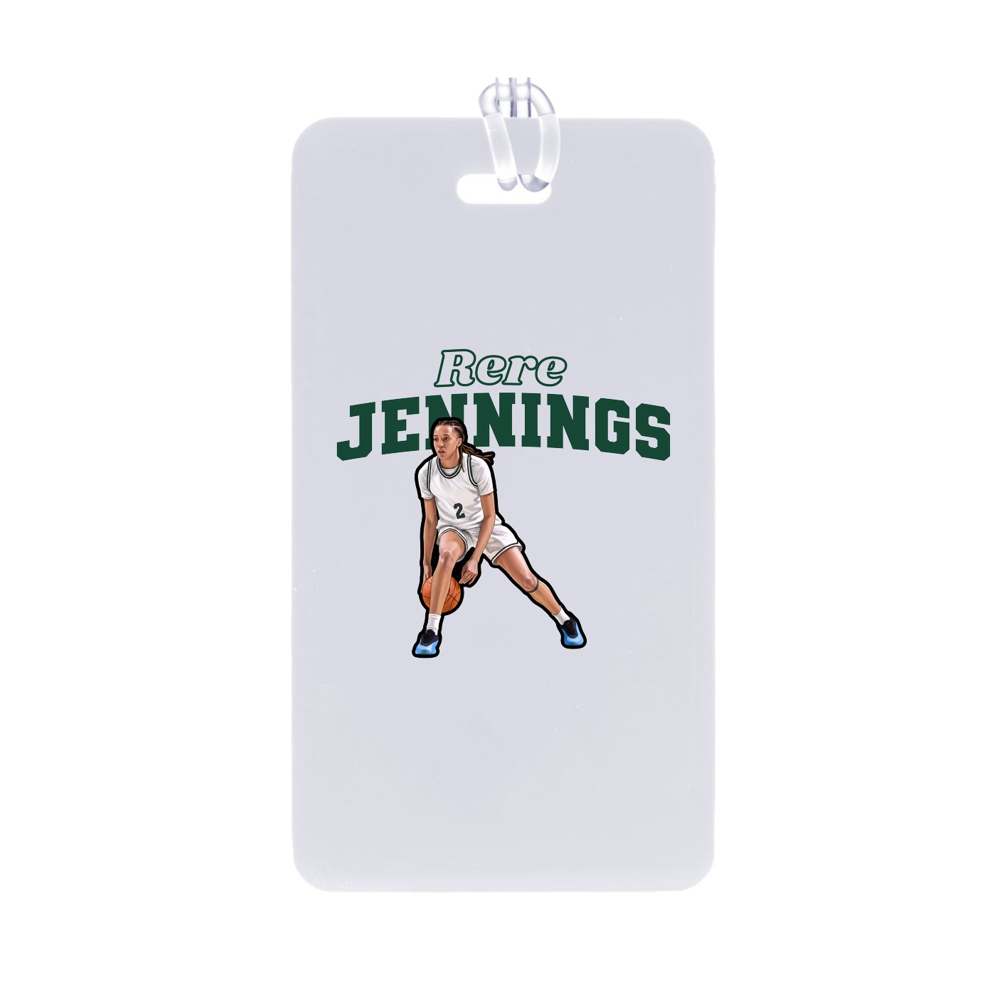 Bag Tag — Name Arch in Classic