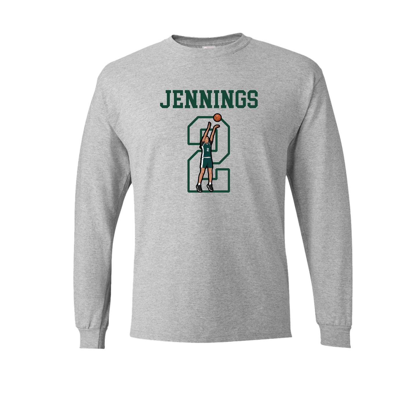 Long Sleeve Tee — Shirsey in Grey