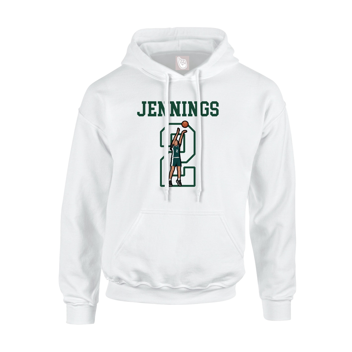 Hoodie — Shirsey in White