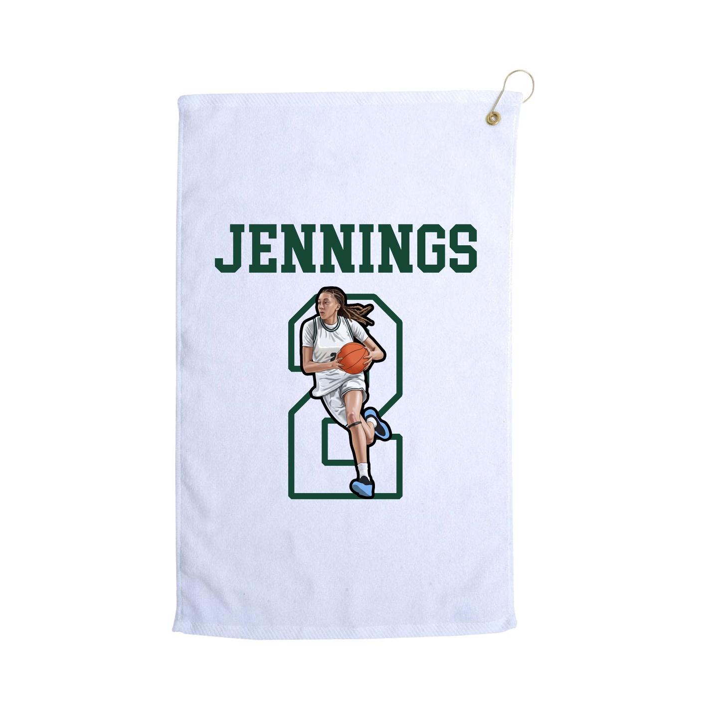 Golf Towel — Shirsey in White