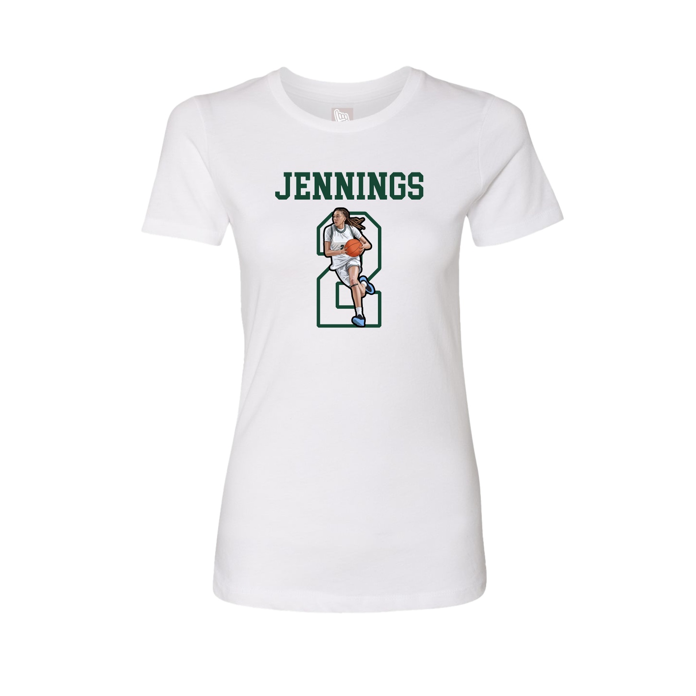 Fitted Women's Tee — Shirsey in White
