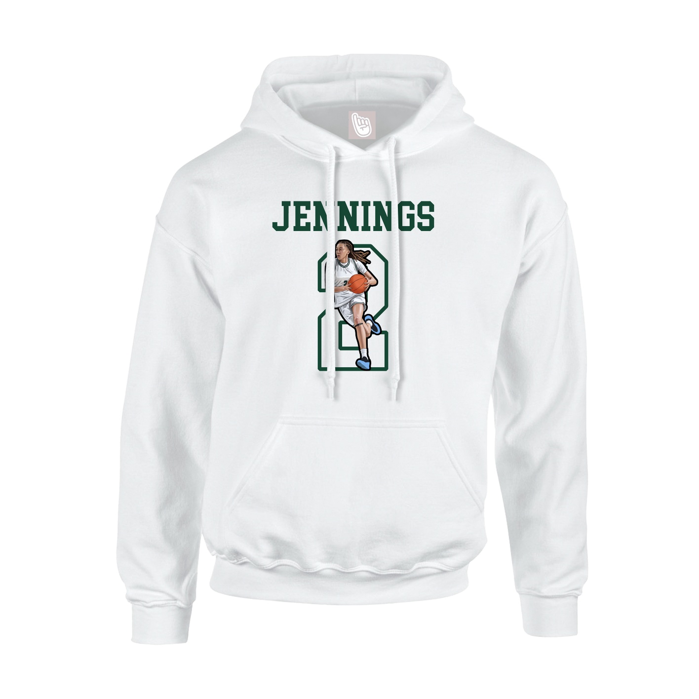 Youth Hoodie — Shirsey in White