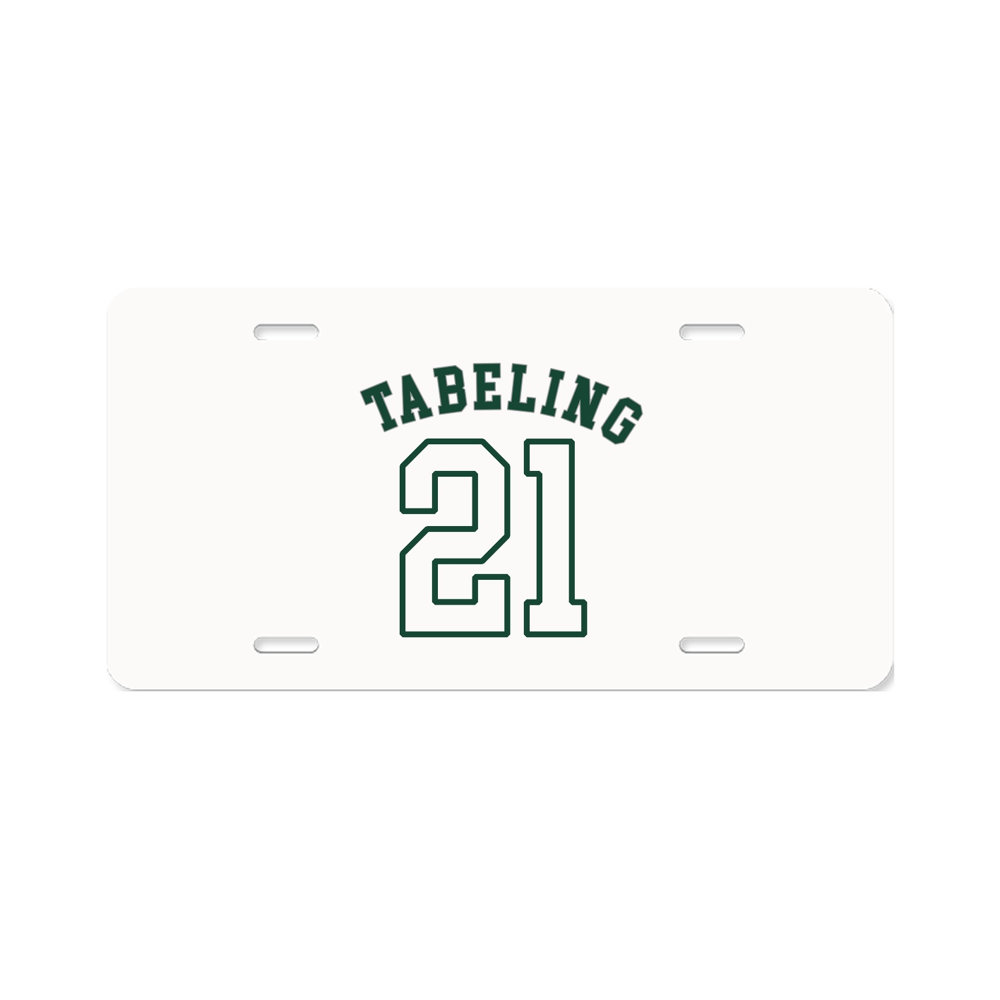 License Plate — Shirsey Arch in Classic