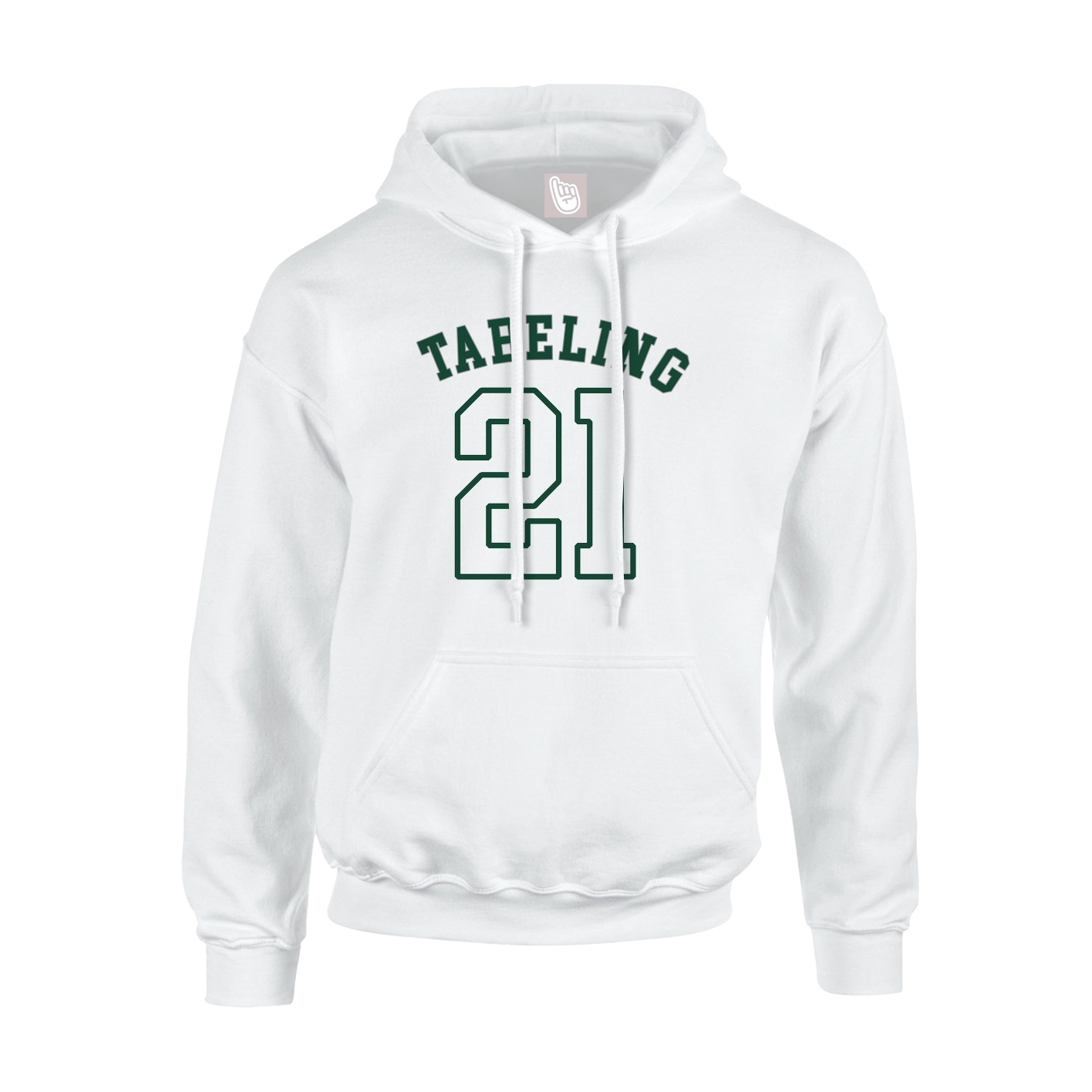 Youth Hoodie — Shirsey Arch in White
