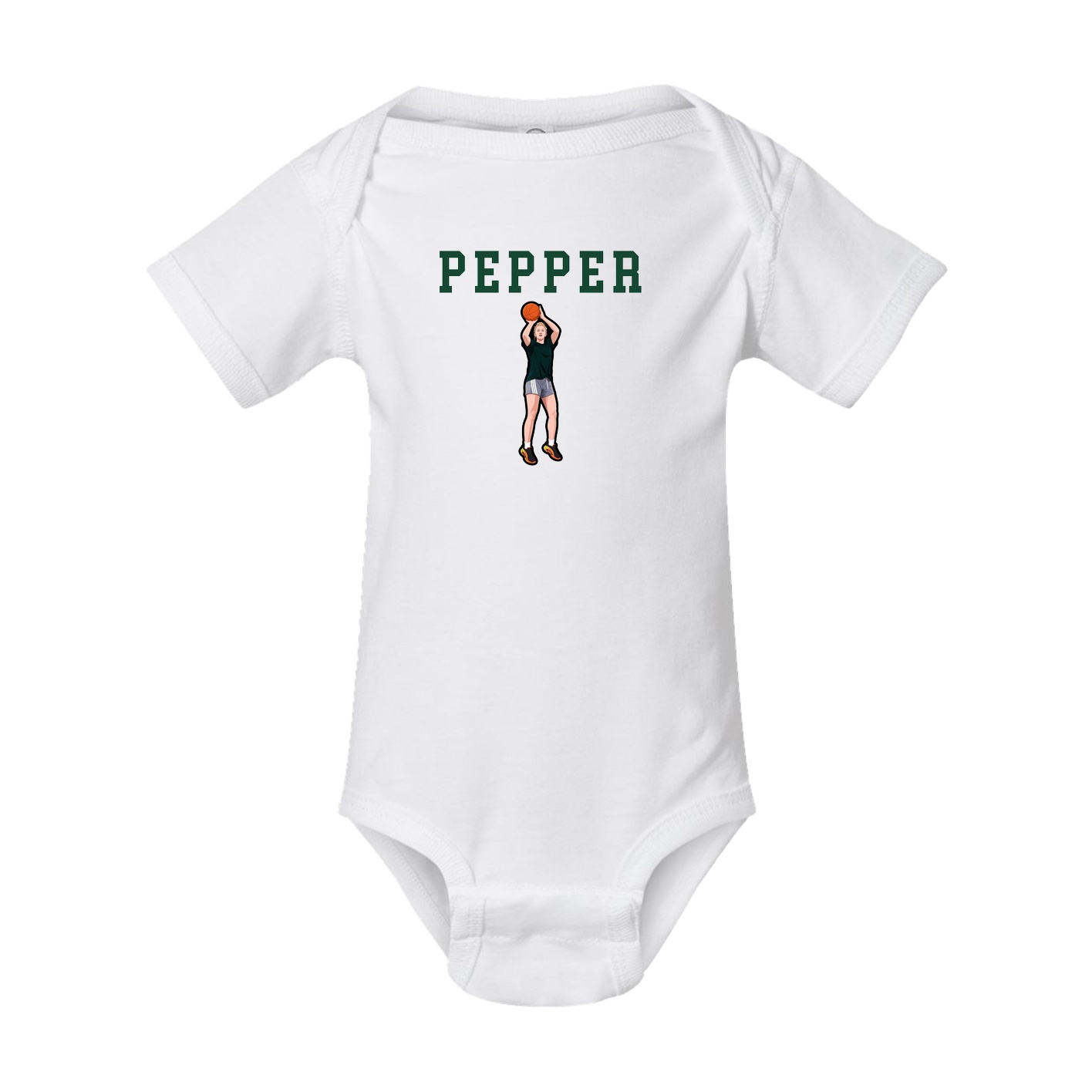 Baby Onesie — Shirsey in White