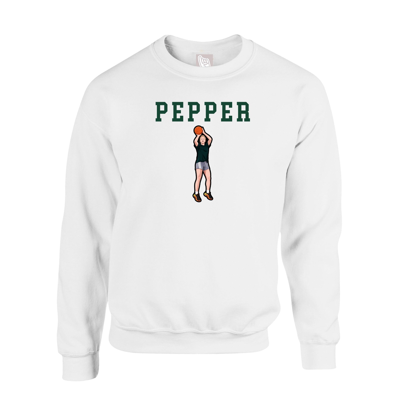 Fleece Crew — Shirsey in White