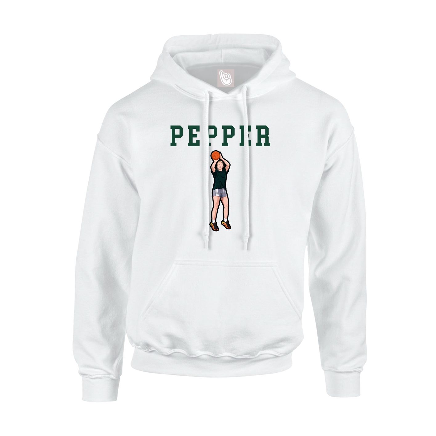 Youth Hoodie — Shirsey in White
