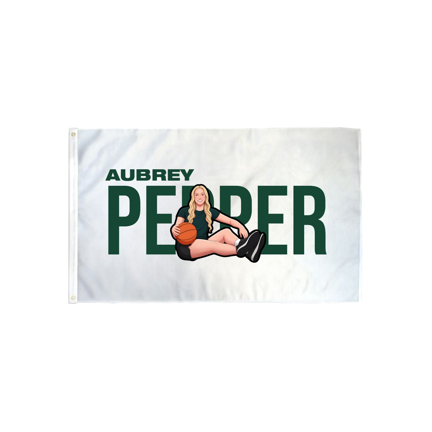 3x5 Flag — Player Name in Classic