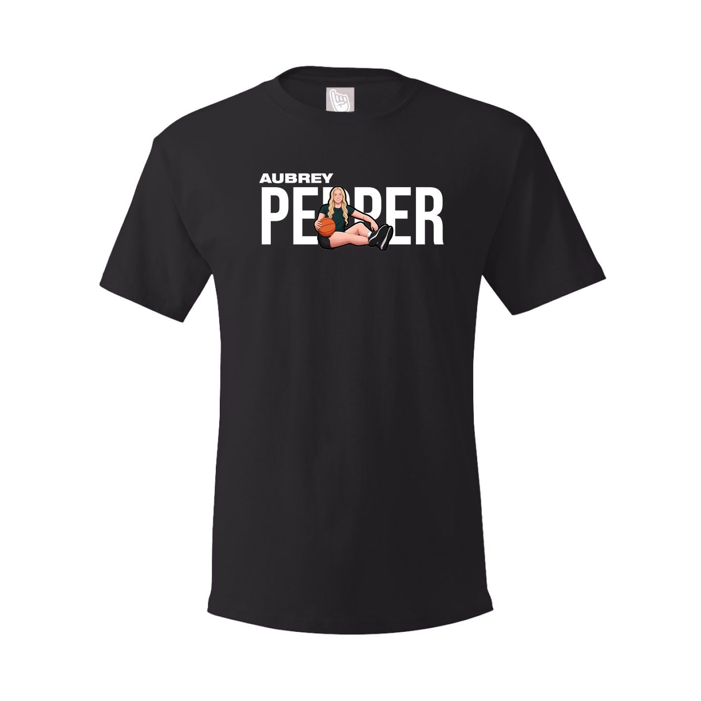 Youth Tee — Player Name in Black