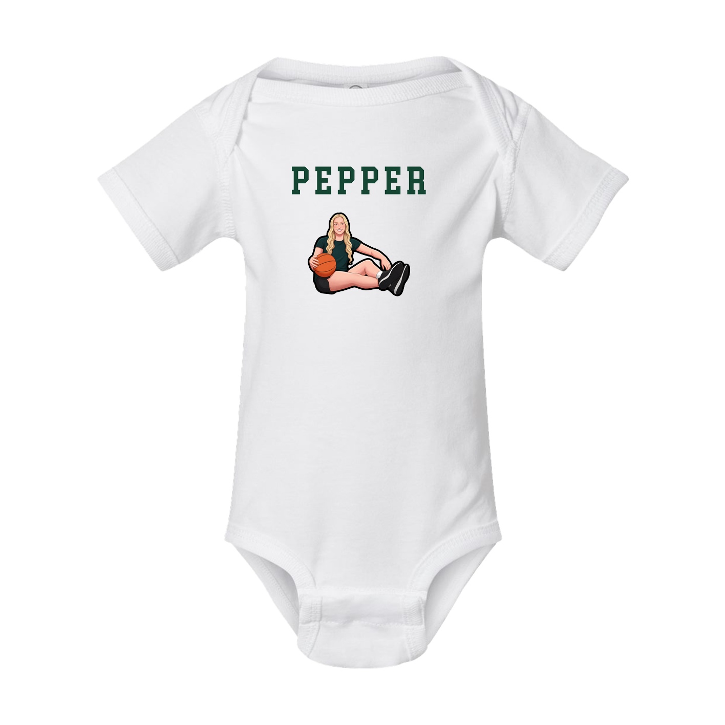 Baby Onesie — Shirsey in White