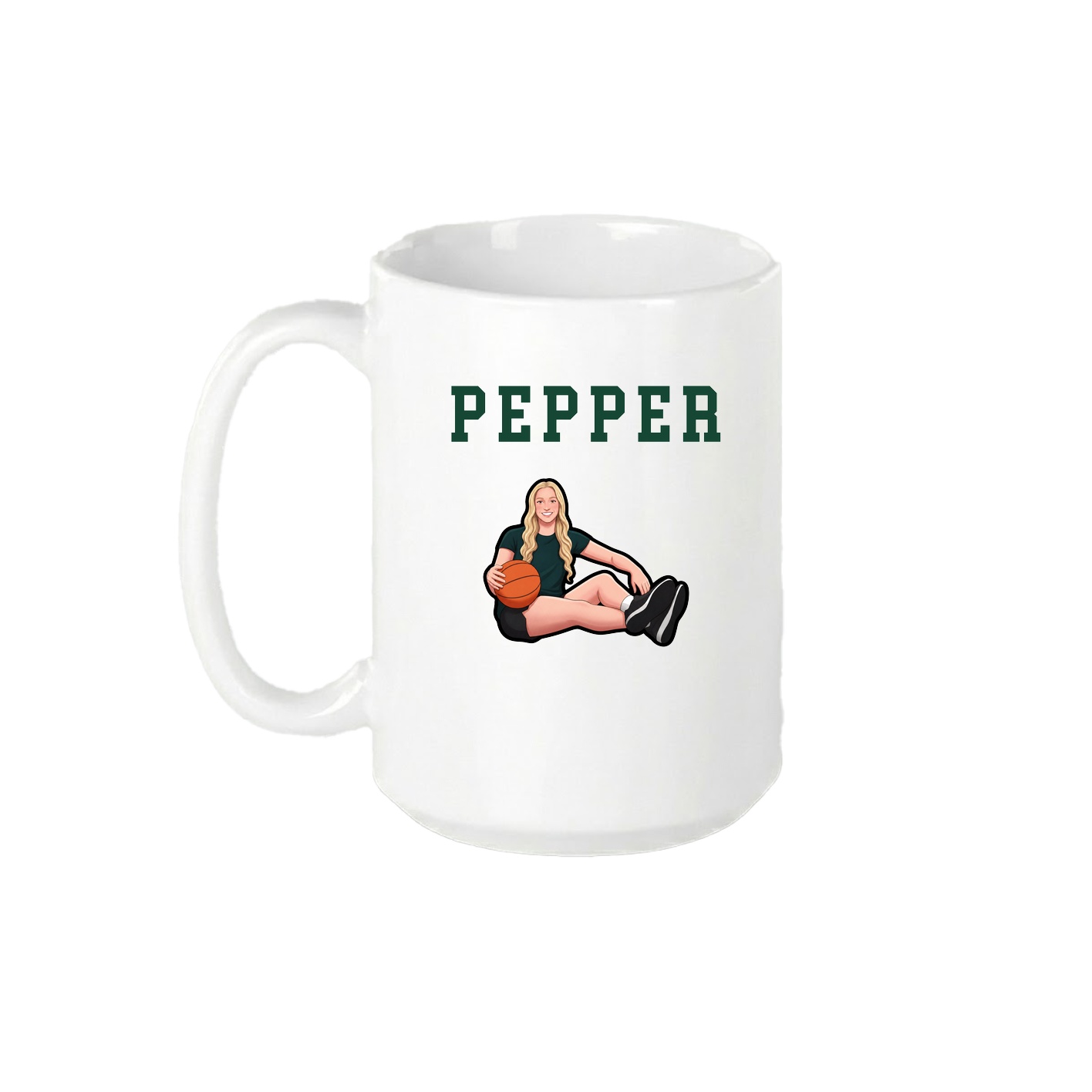 15oz Coffee Mug — Shirsey in White