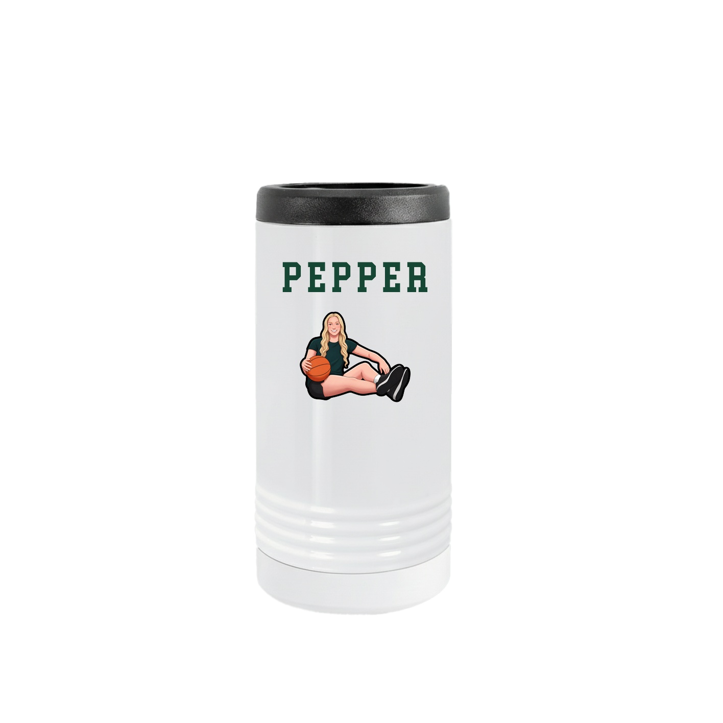 Slim Beverage Holder — Shirsey in White