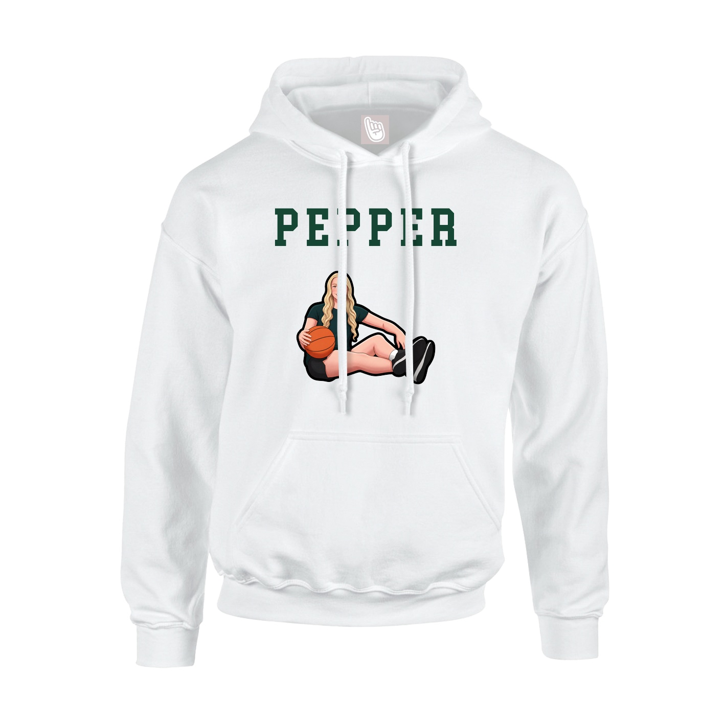 Youth Hoodie — Shirsey in White