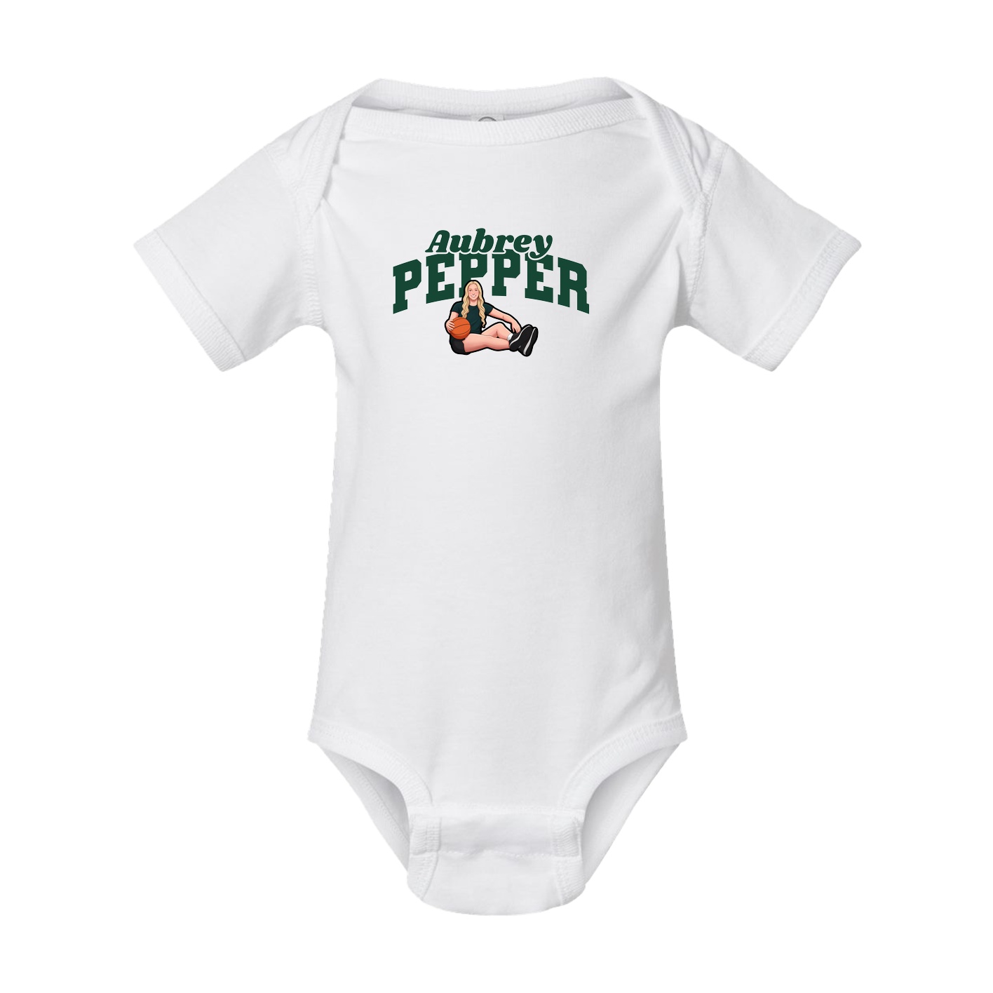 Baby Onesie — Signature Arch in White
