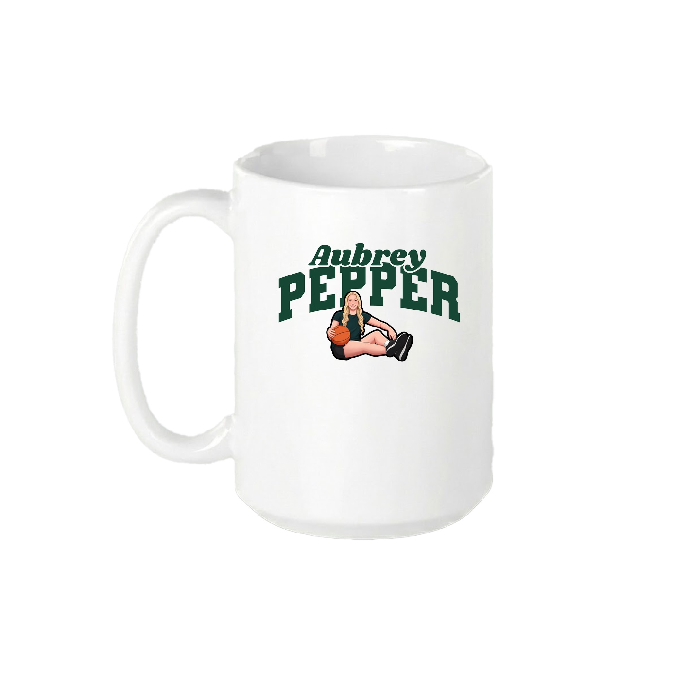 15oz Coffee Mug — Signature Arch in White