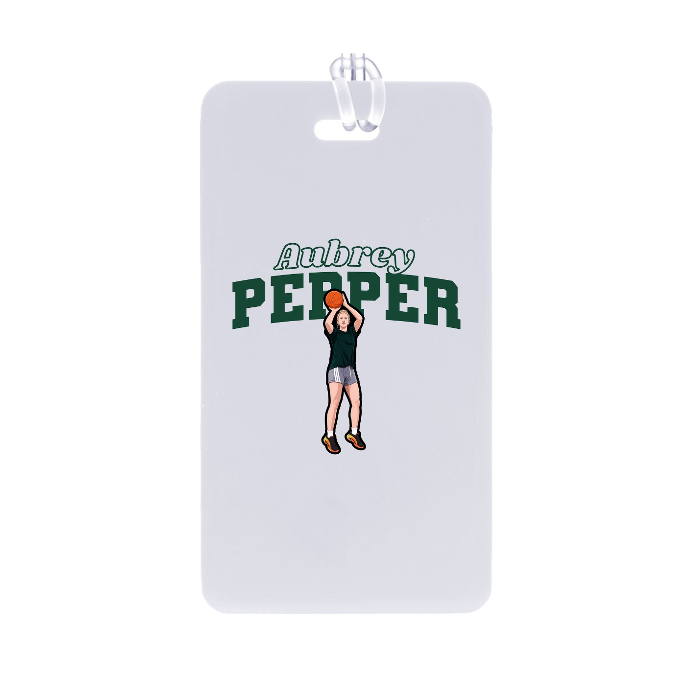 Bag Tag — Name Arch in Classic