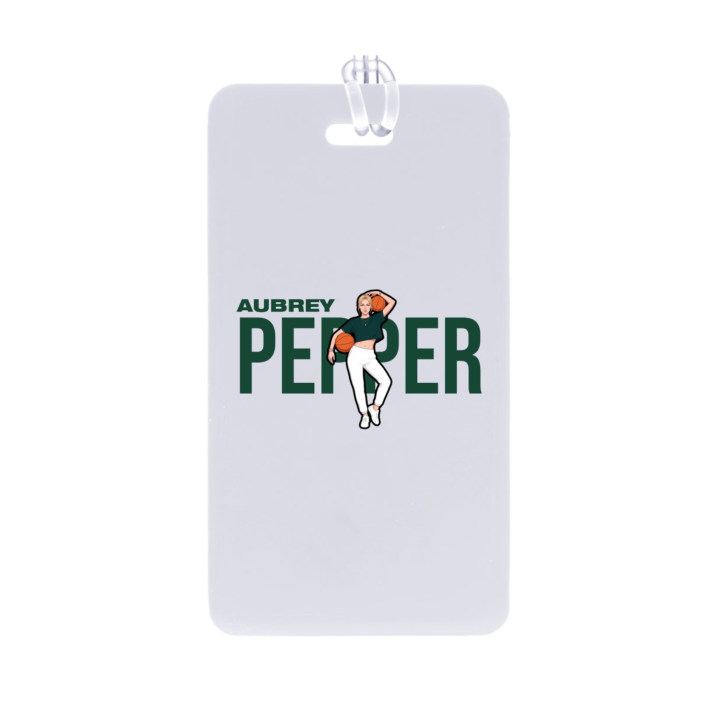 Bag Tag — Player Name in Classic