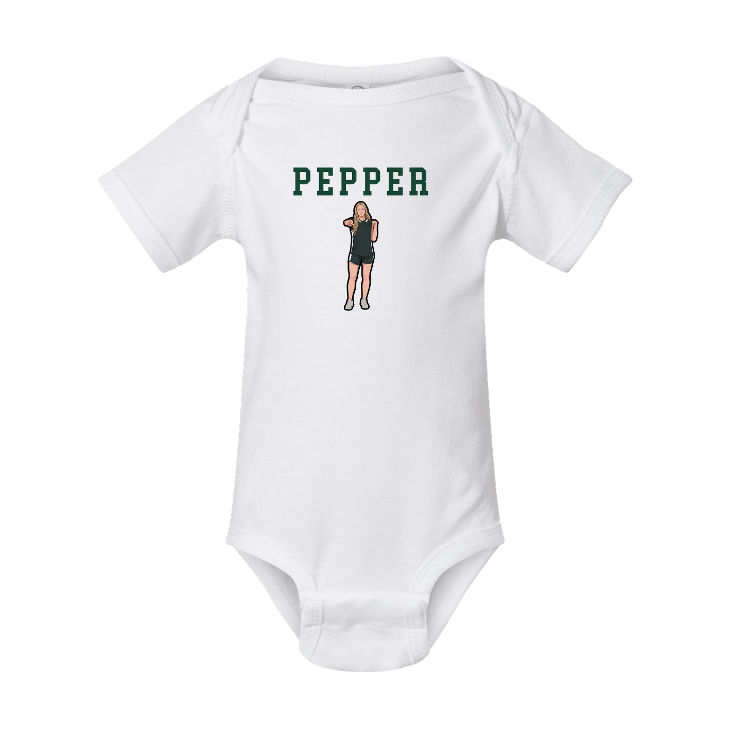 Baby Onesie — Shirsey in White