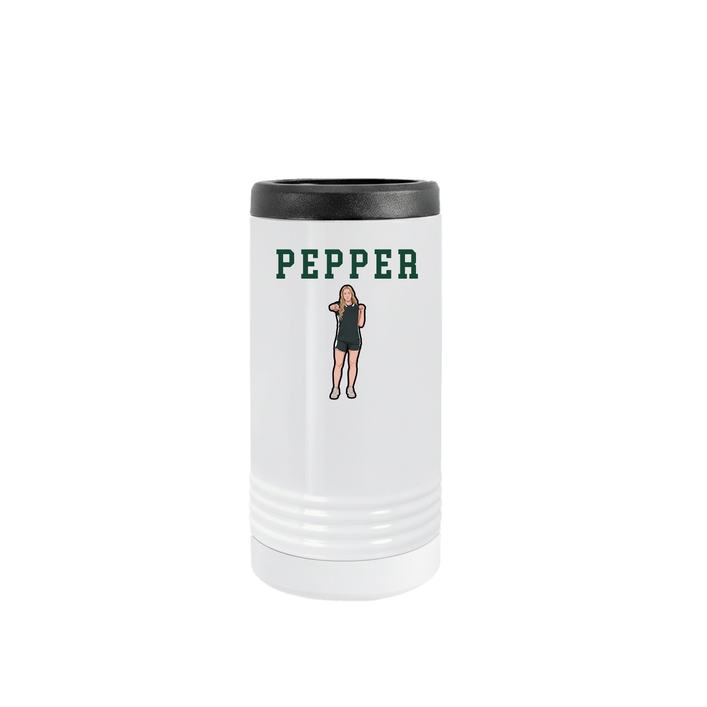 Slim Beverage Holder — Shirsey in White