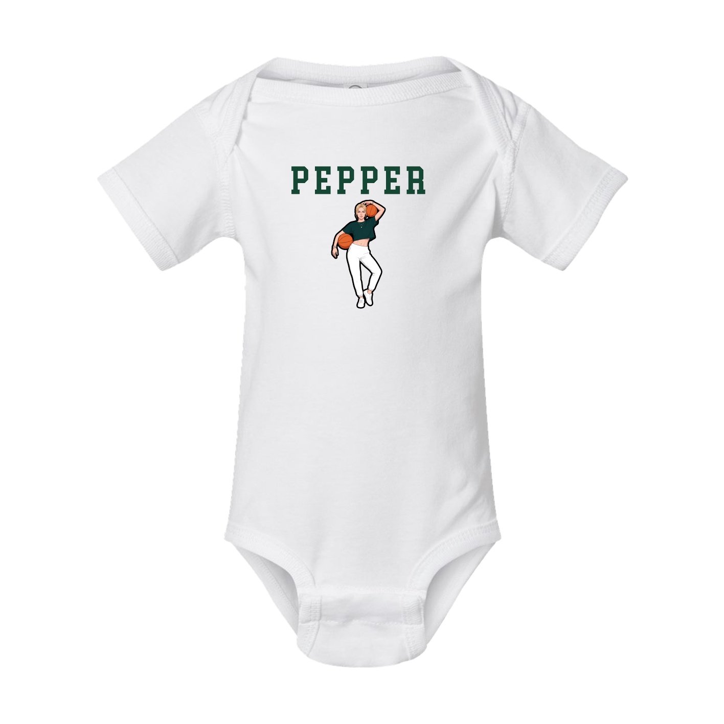 Baby Onesie — Shirsey in White