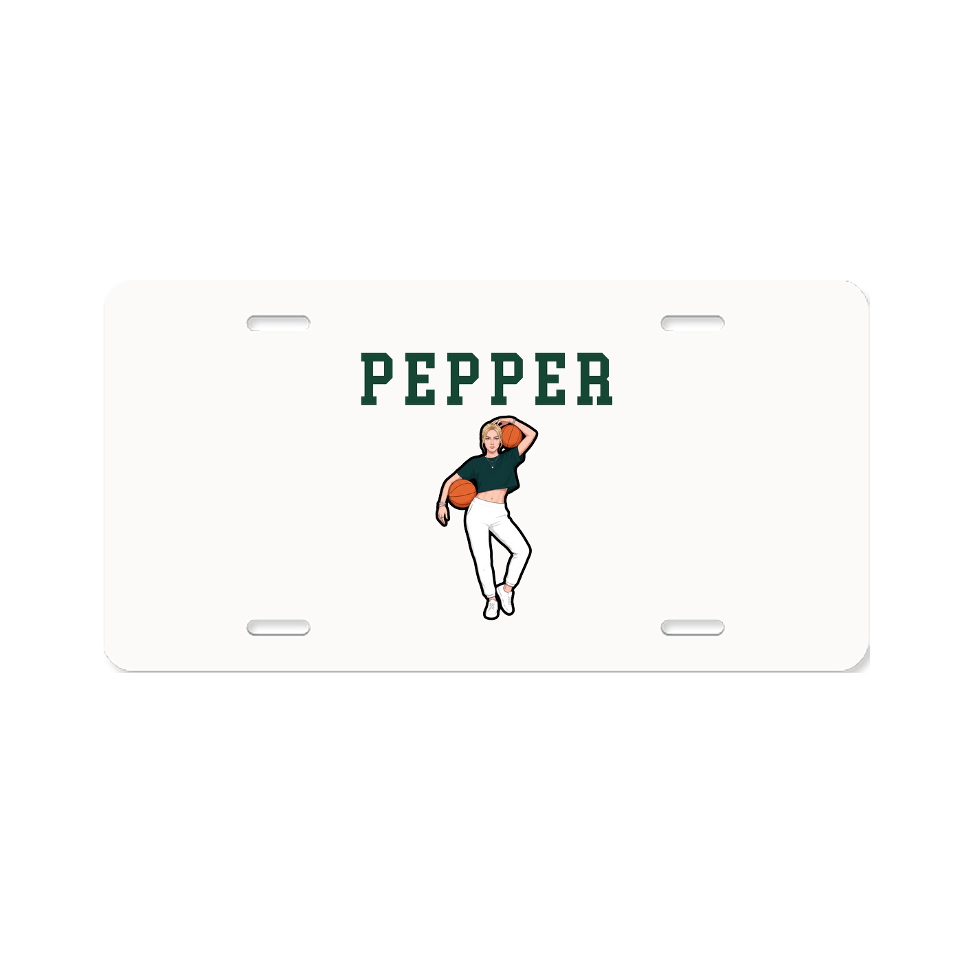 License Plate — Shirsey in Classic
