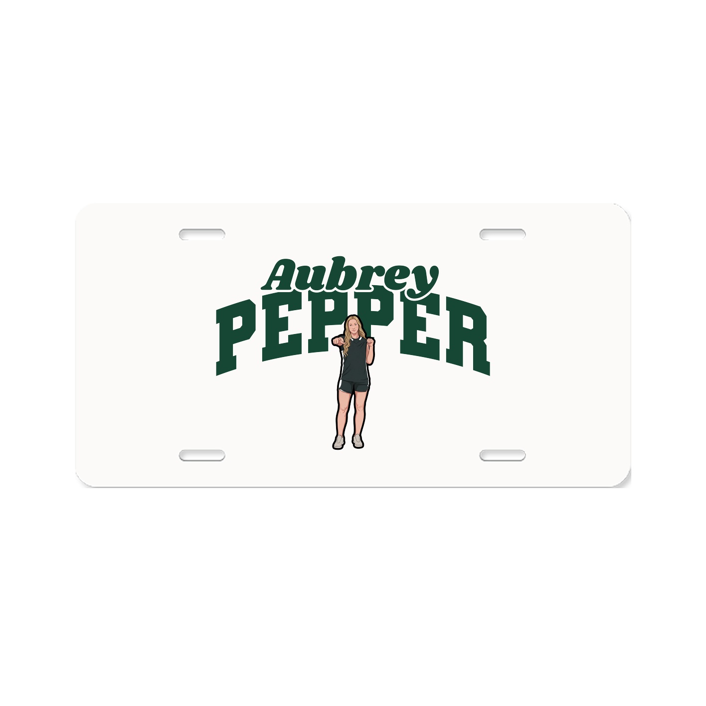 License Plate — Signature Arch in Classic