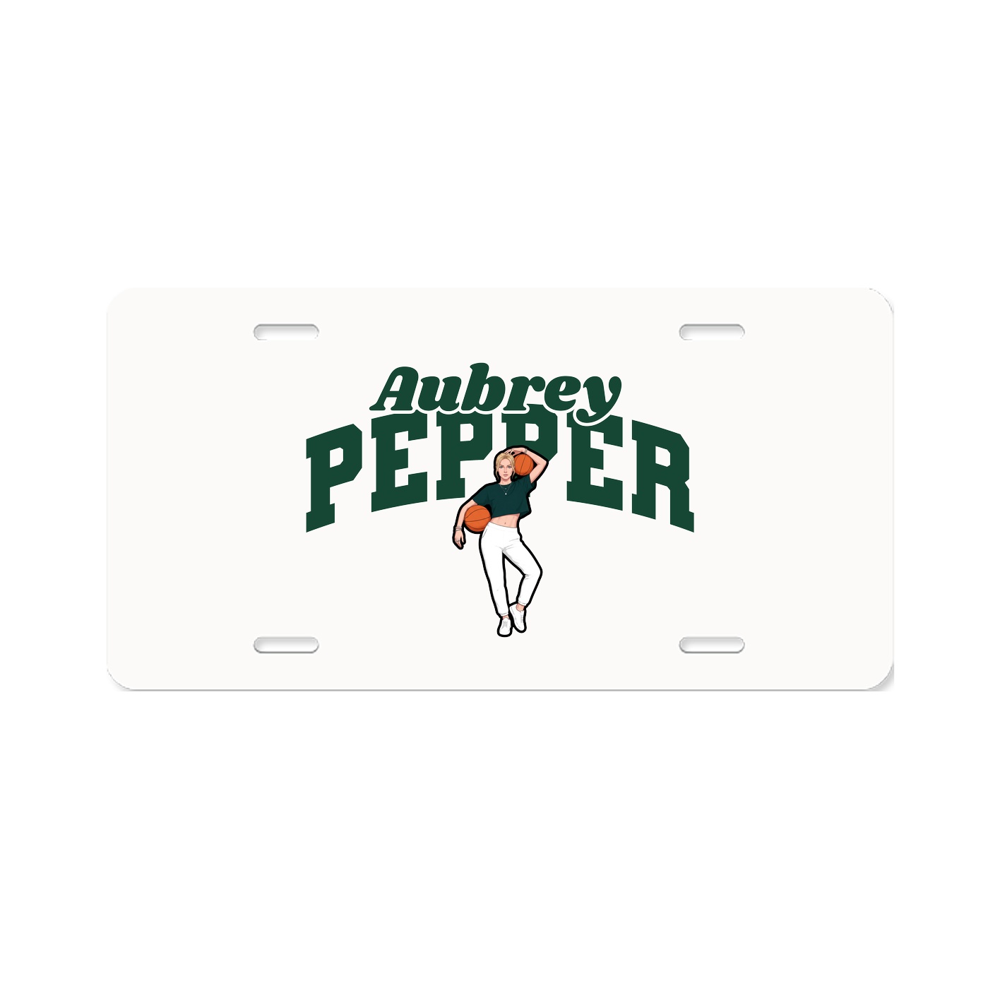 License Plate — Signature Arch in Classic