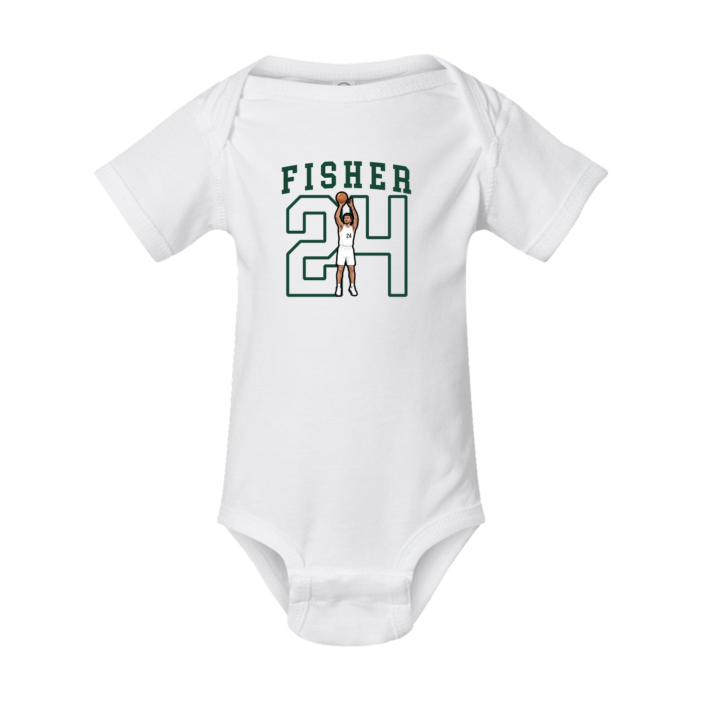 Baby Onesie — Shirsey in White
