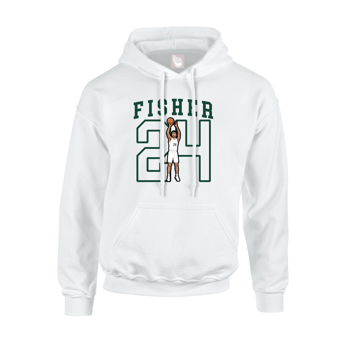 Youth Hoodie — Shirsey in White