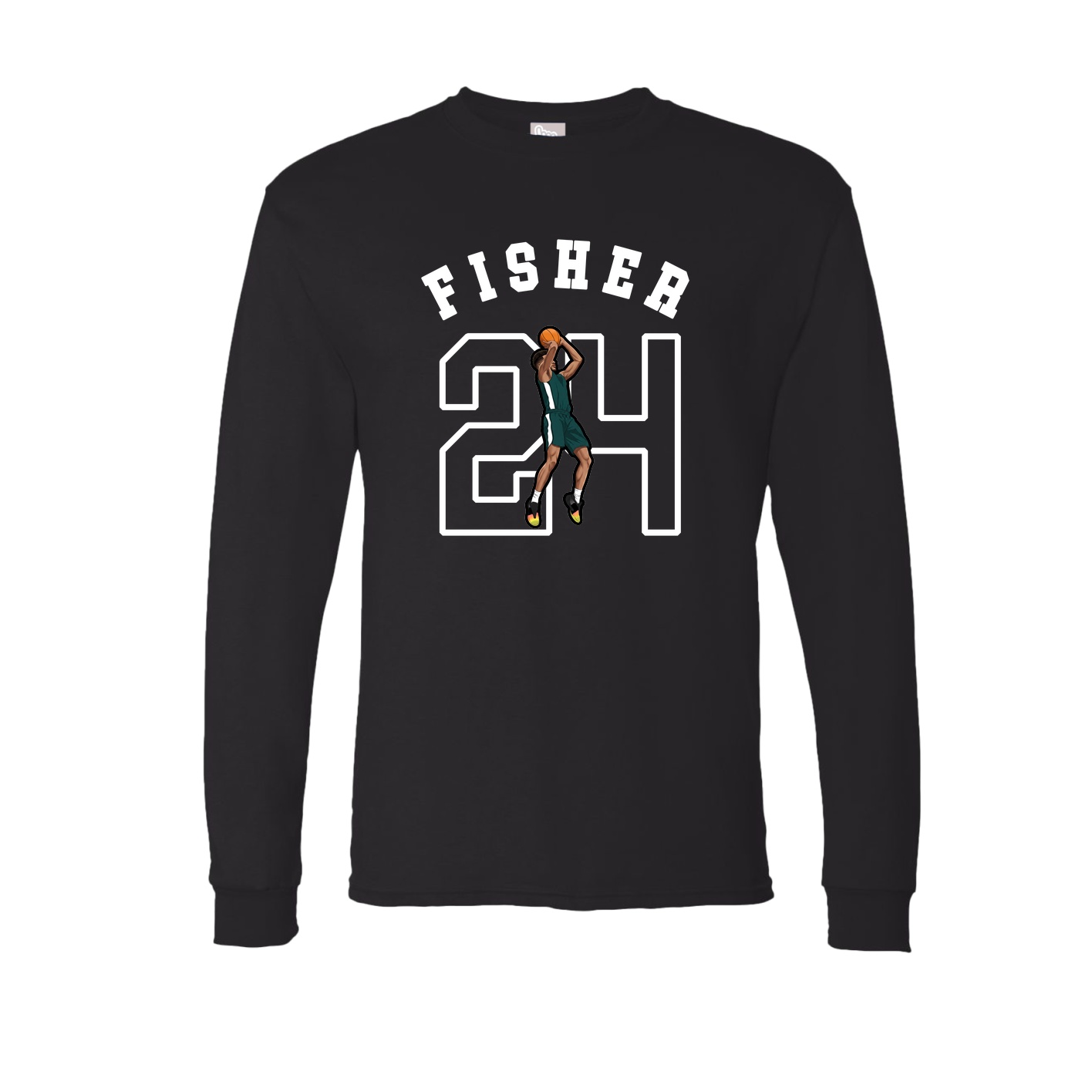 Long Sleeve Tee — Shirsey Arch in Black