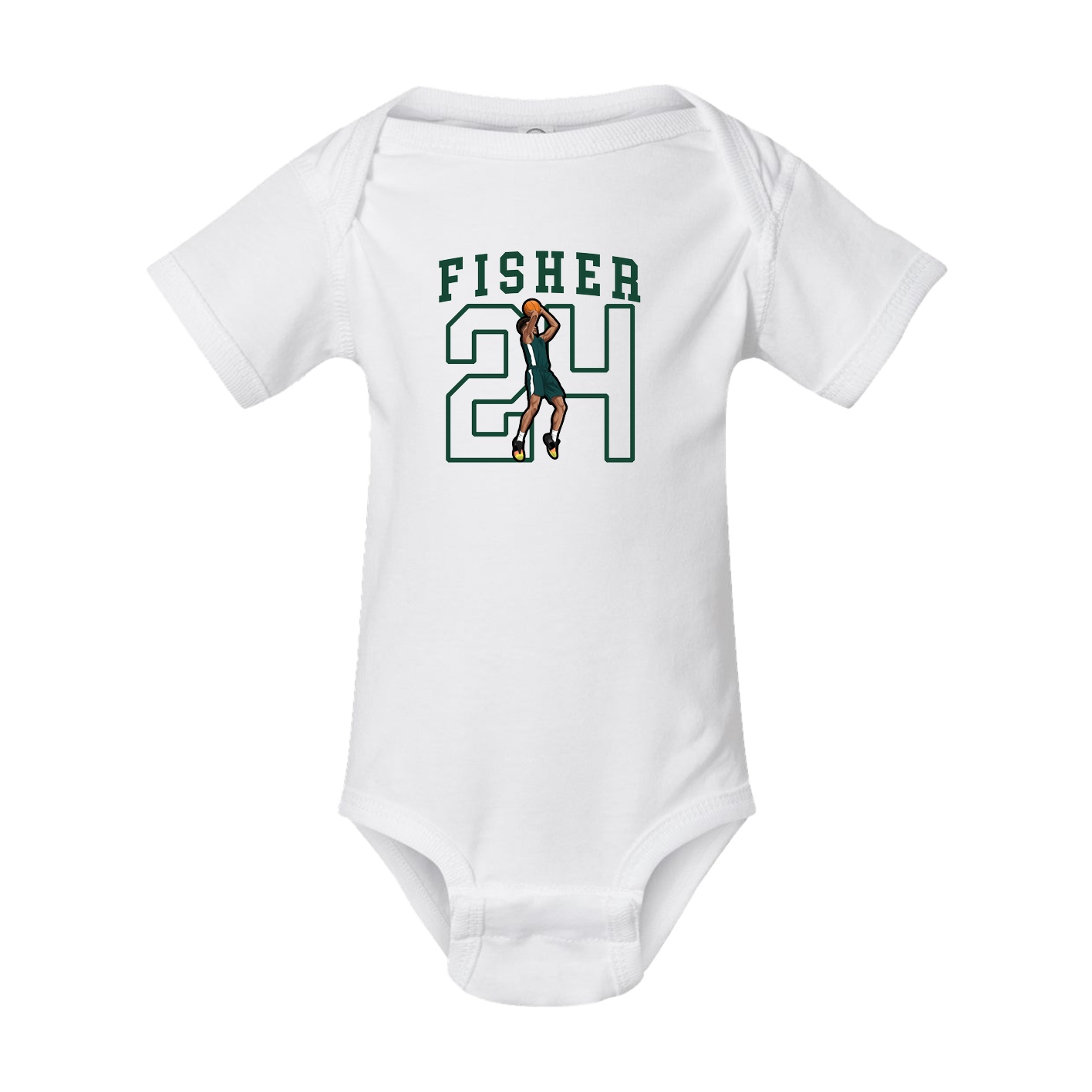 Baby Onesie — Shirsey in White