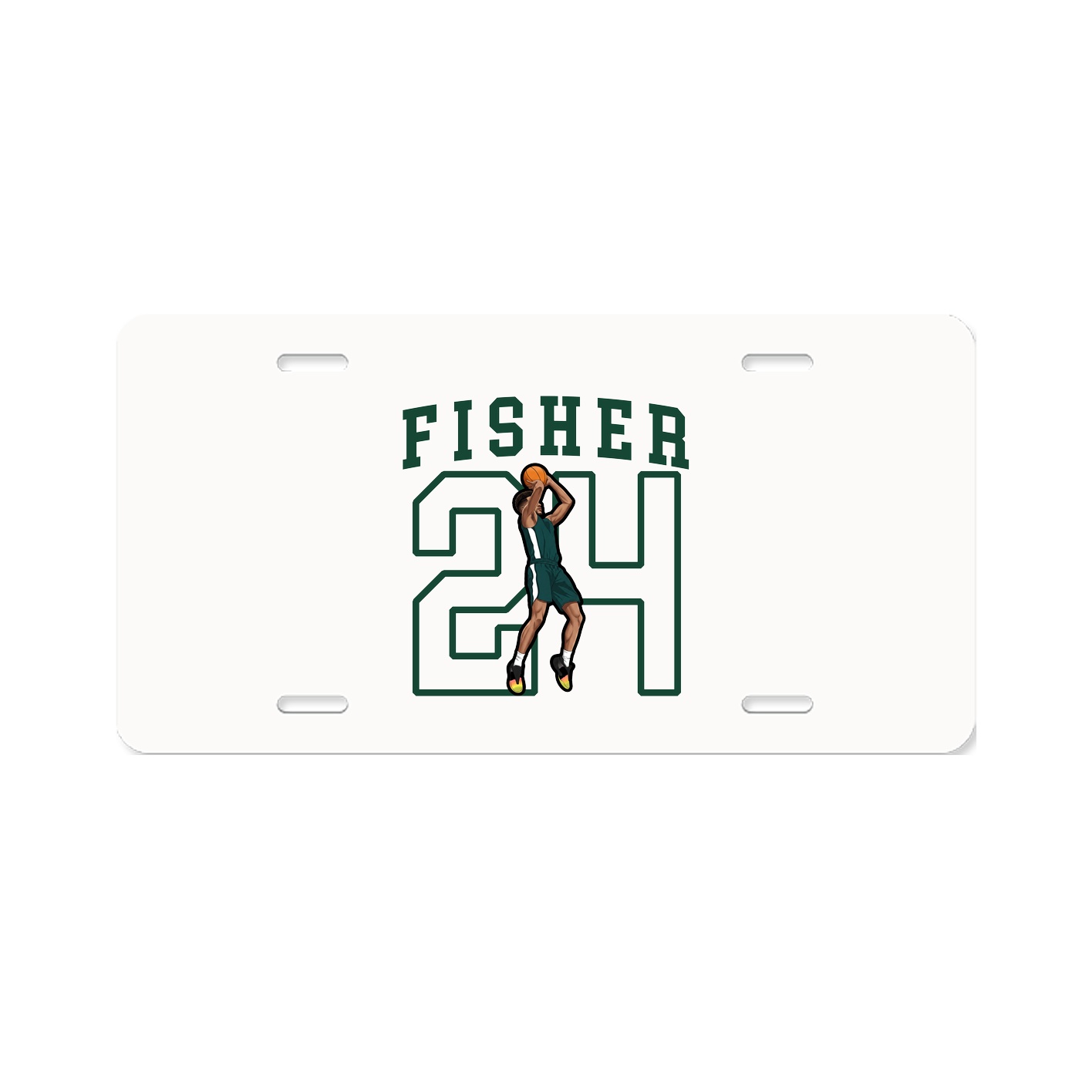 Aluminum License Plate