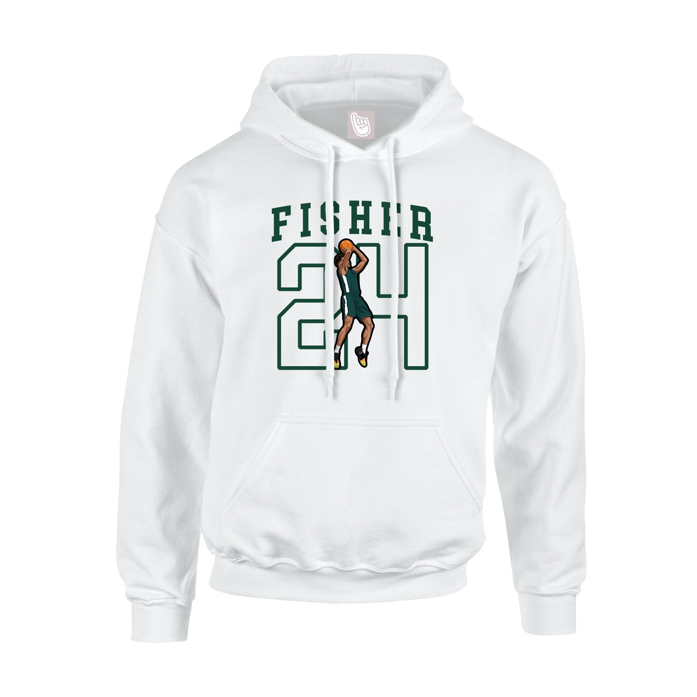 Youth Hoodie — Shirsey in White