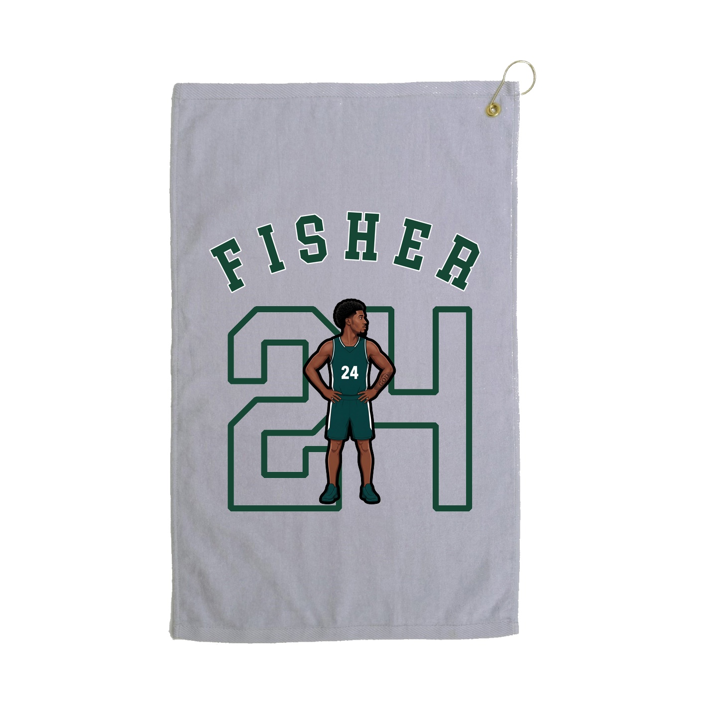 Terry Velour Golf Towel