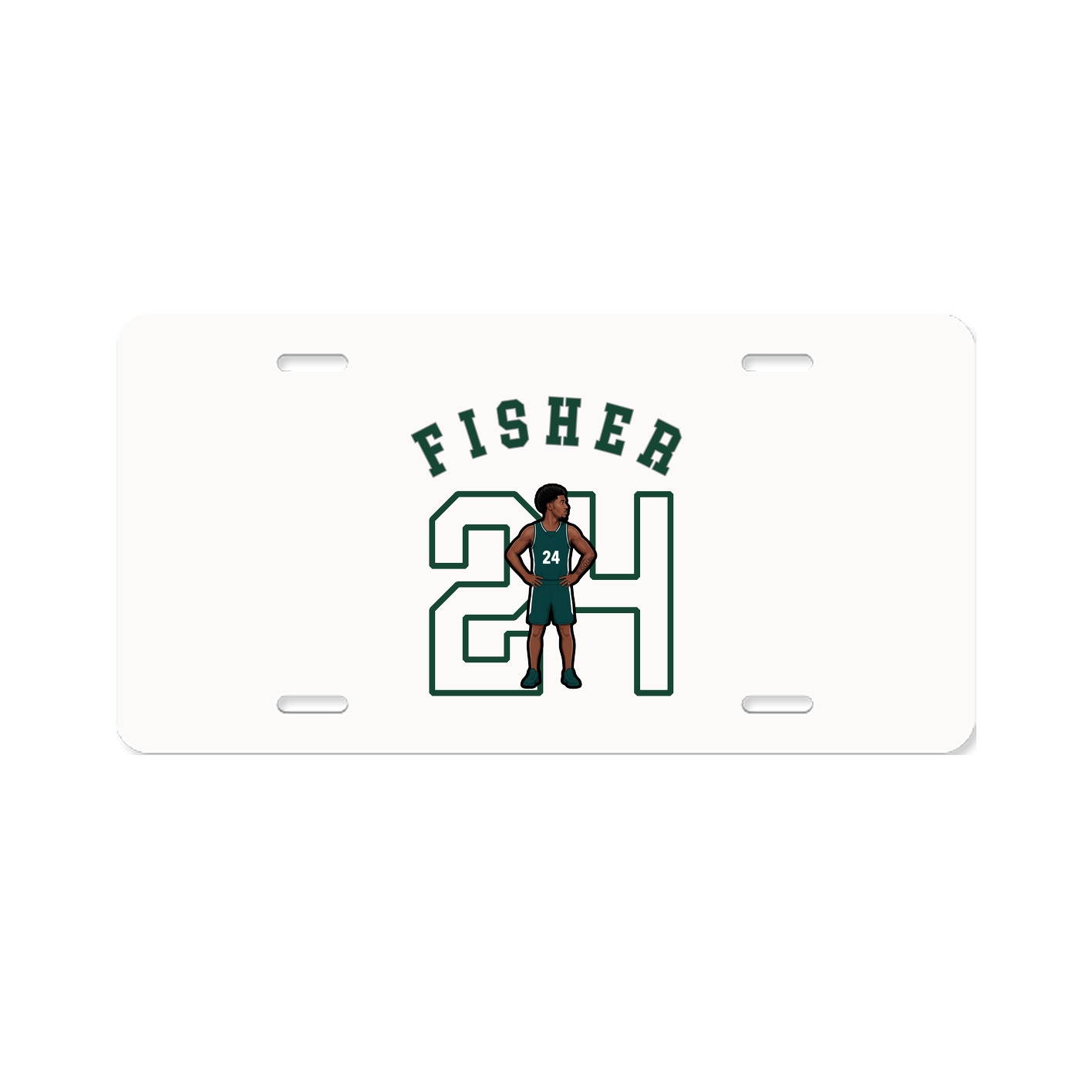 License Plate — Shirsey Arch in Classic