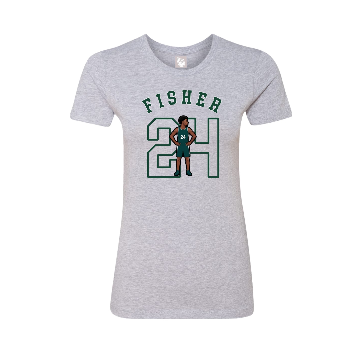 Womens Tee — Shirsey Arch in Grey