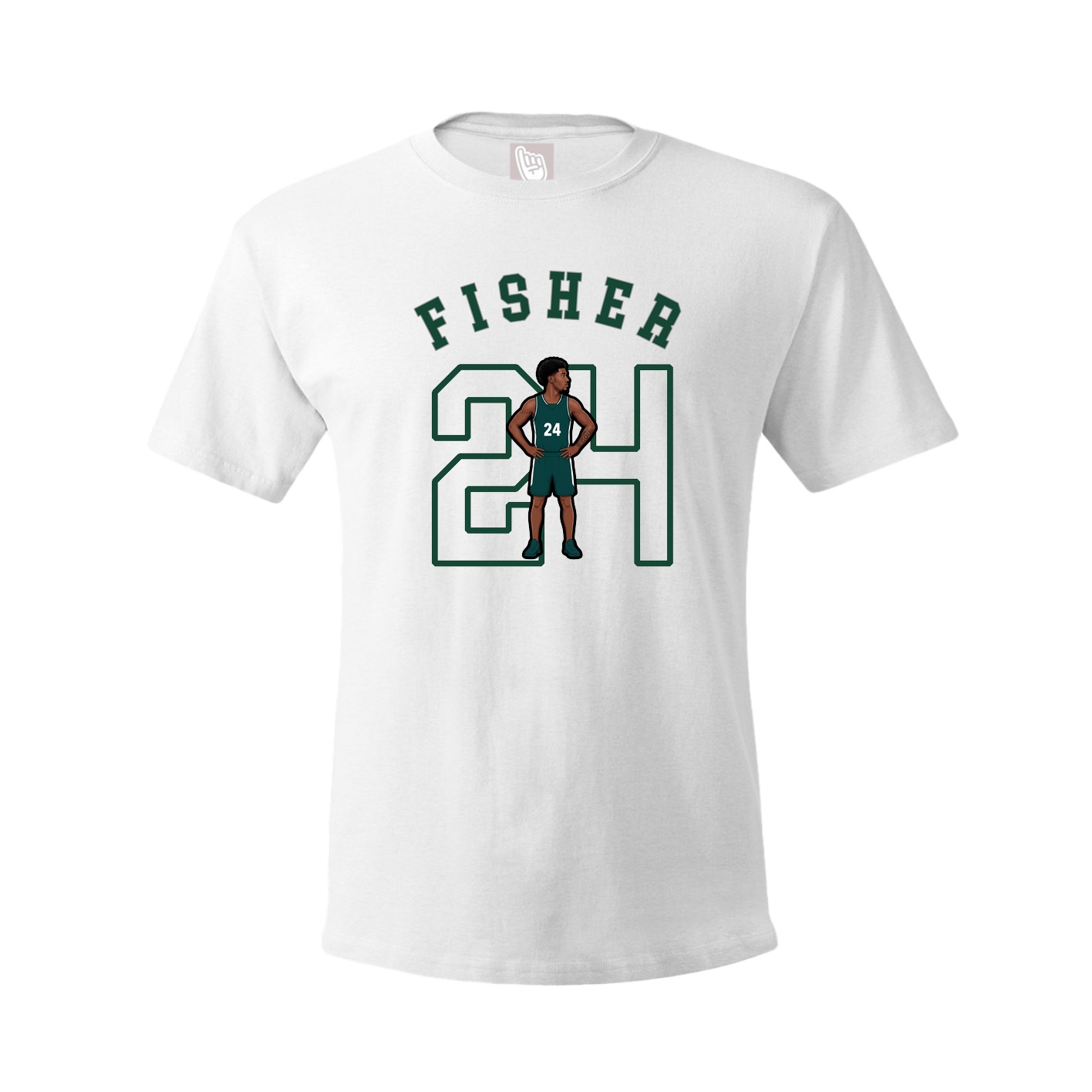 Youth Tee — Shirsey Arch in White