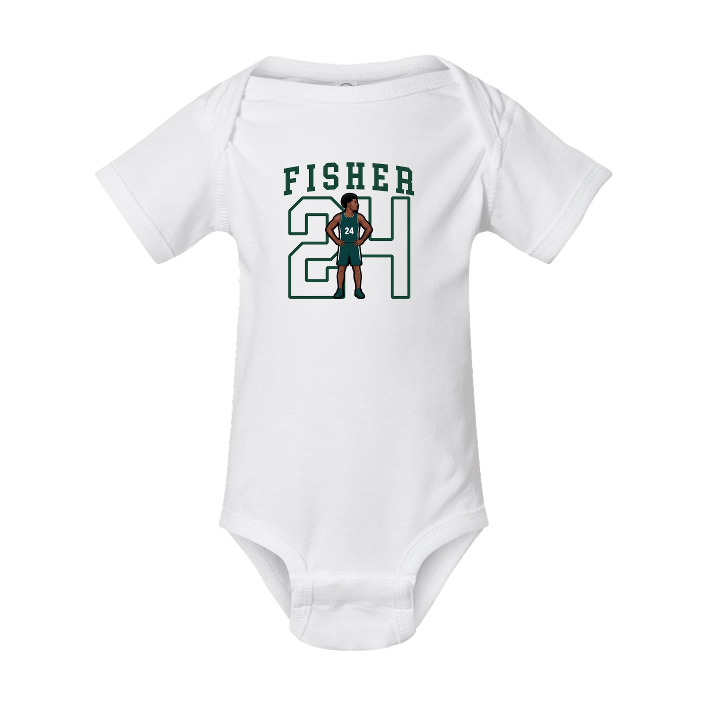 Baby Onesie — Shirsey in White