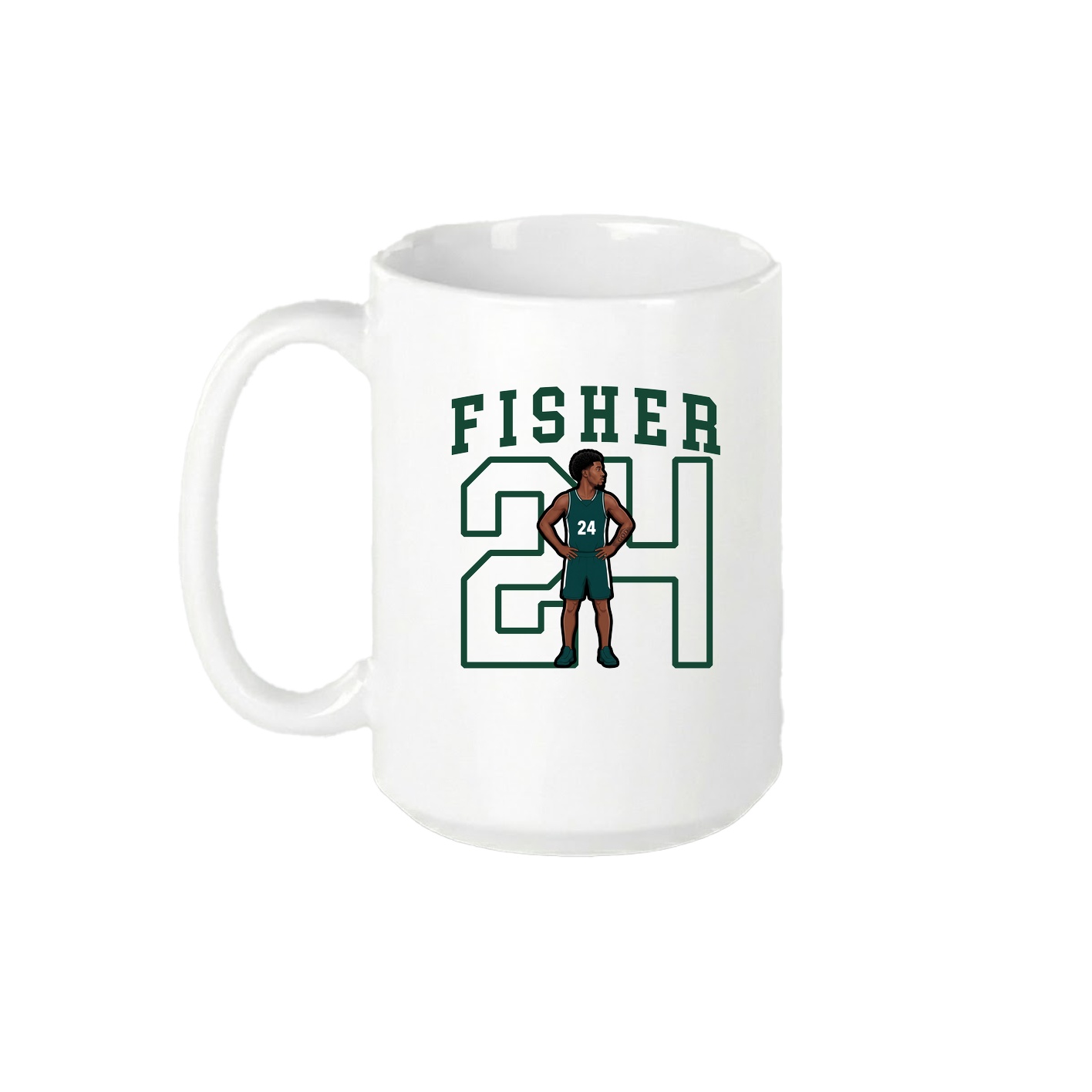 15oz Coffee Mug — Shirsey in White