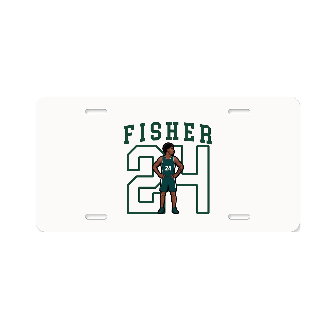 License Plate — Shirsey in Classic