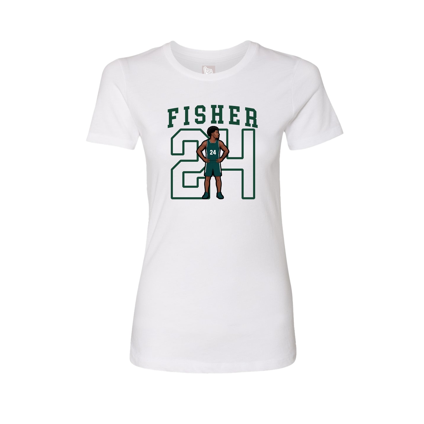 Fitted Women's Tee — Shirsey in White