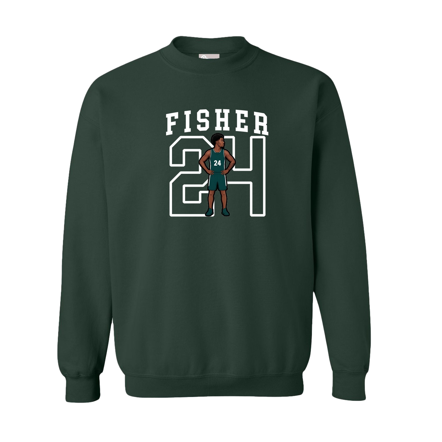 Fleece Crew — Shirsey in Green