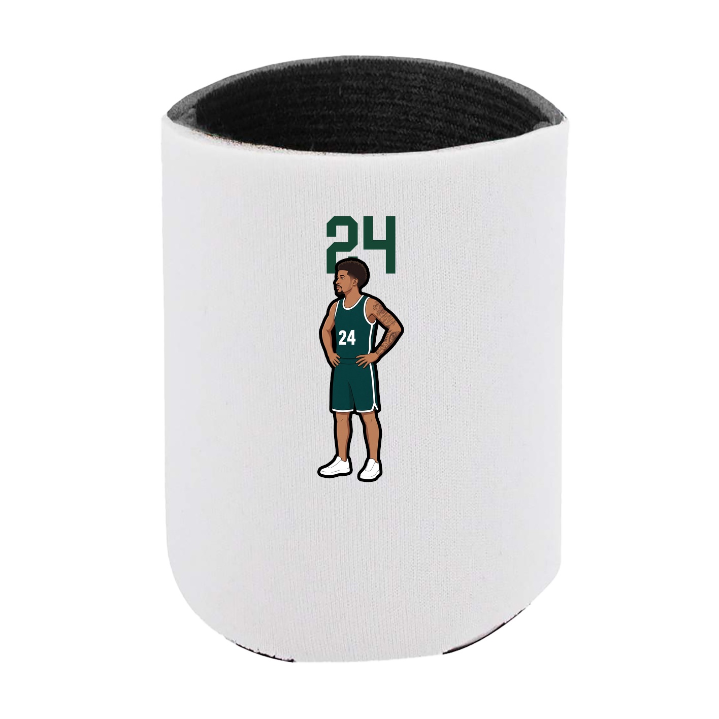 Can Holder — Number Top in White
