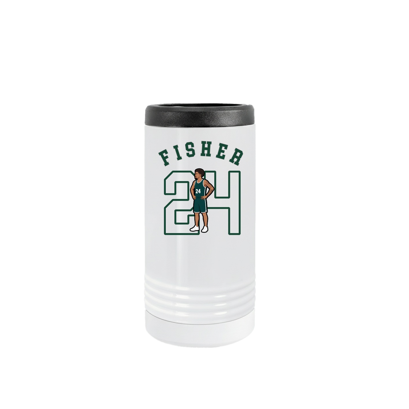 Slim Beverage Holder — Shirsey Arch in White
