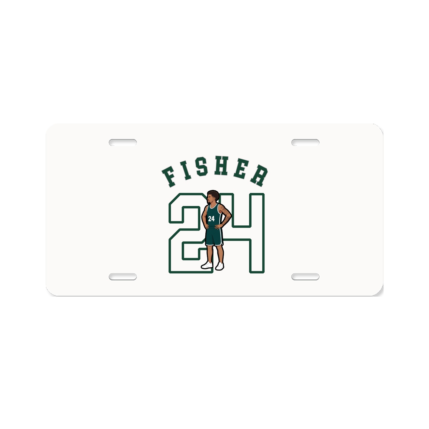 License Plate — Shirsey Arch in Classic
