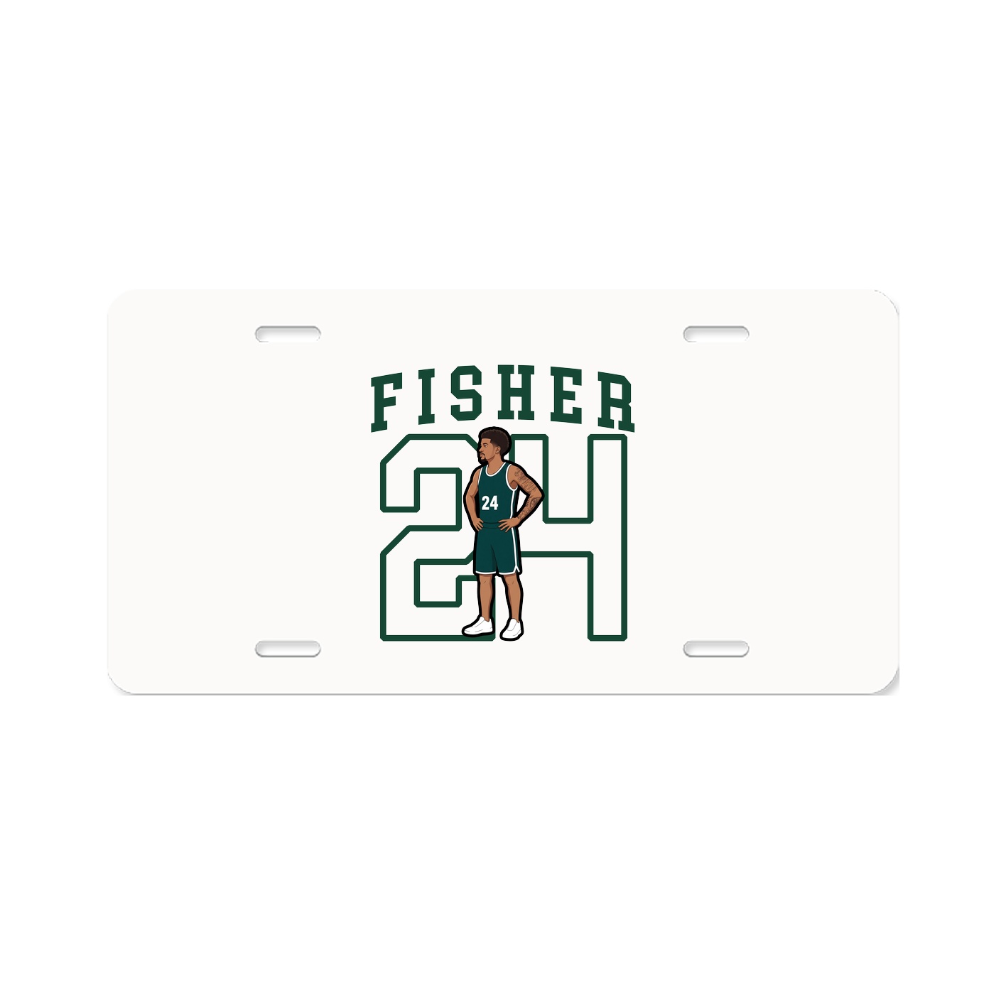 License Plate — Shirsey in Classic